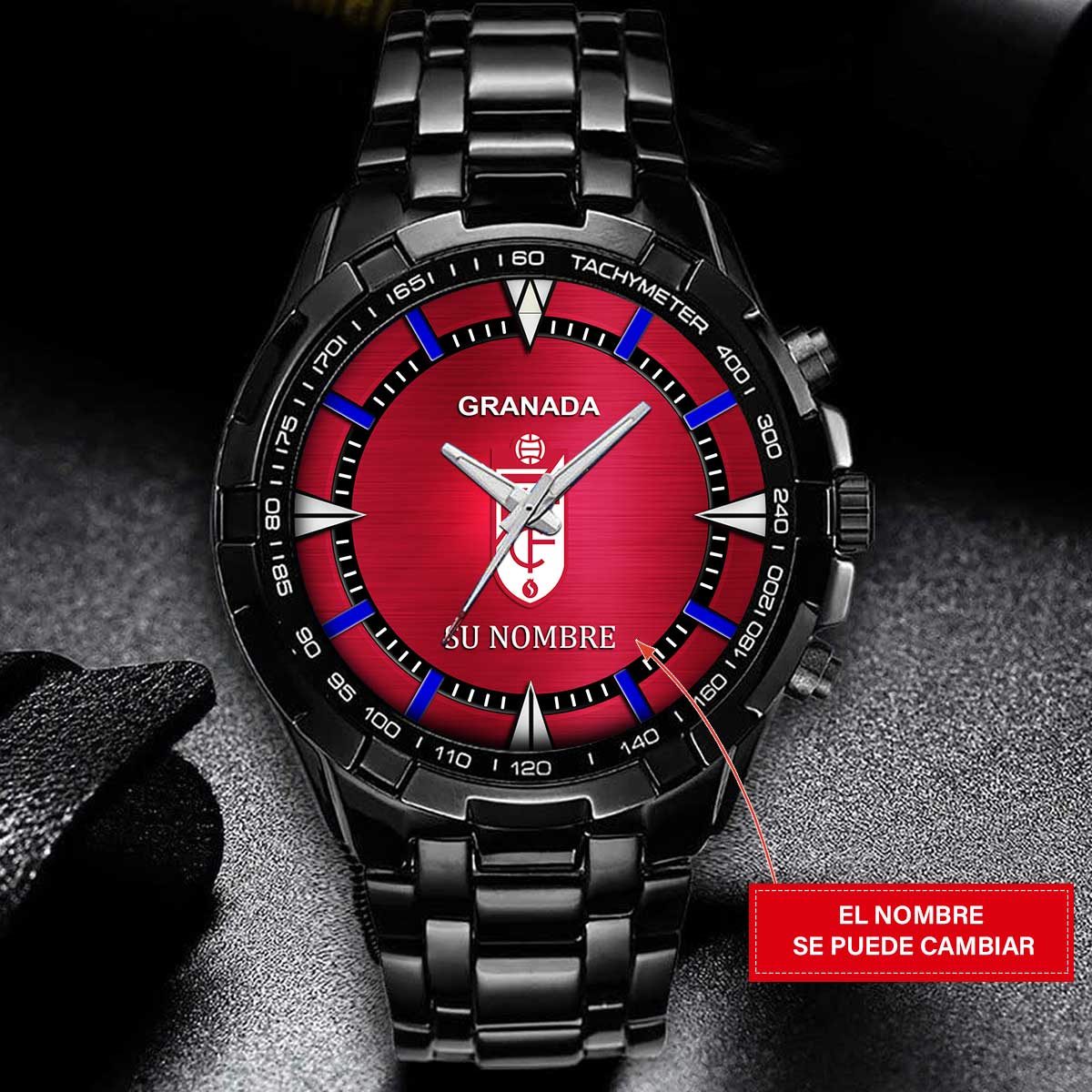 Granada CF – Reloj Estelar – Edición para Fans (Hombre) con Nombre Personalizado Granada CF – Reloj Estelar – Edición para Fans (Hombre) con Nombre Personalizado