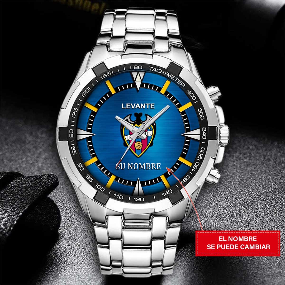 Levante UD – Reloj Estelar – Edición para Fans (Hombre) con Nombre Personalizado Levante UD – Reloj Estelar – Edición para Fans (Hombre) con Nombre Personalizado