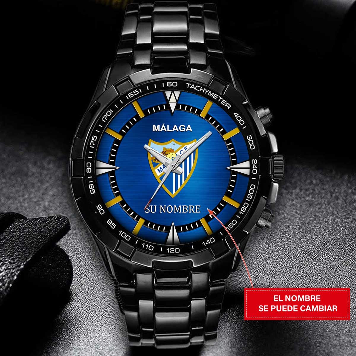 Málaga CF – Reloj Estelar – Edición para Fans (Hombre) con Nombre Personalizado Málaga CF – Reloj Estelar – Edición para Fans (Hombre) con Nombre Personalizado