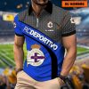 RC Deportivo – Polo con cremallera Nuevo estilo con Nombre Personalizado