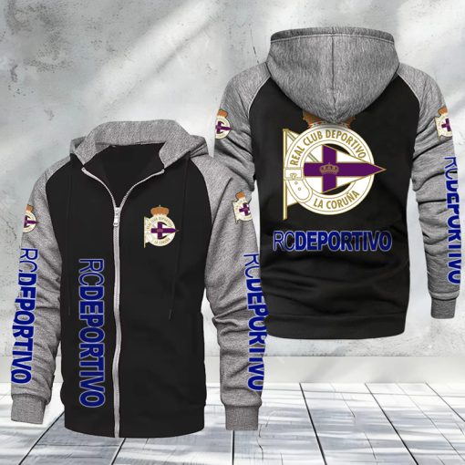 RC Deportivo – Hoodie raglán zip Edición Especial