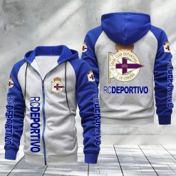 RC Deportivo – Hoodie raglán zip Edición Especial