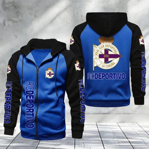 RC Deportivo – Hoodie raglán zip Edición Especial