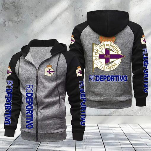 RC Deportivo – Hoodie raglán zip Edición Especial