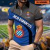 RCD Espanyol – Polo con cremallera Nuevo estilo con Nombre Personalizado