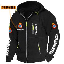 RCD Espanyol – Chaqueta con cremallera Edición Especial con Nombre Personalizado