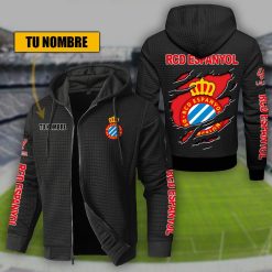 RCD Espanyol – Hoodie de sport Edición Especial con Nombre Personalizado