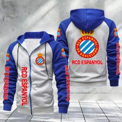 RCD Espanyol – Hoodie raglán zip Edición Especial