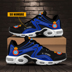 RCD Espanyol – Zapatillas Air Max Plus BW Edición Especial con Nombre Personalizado