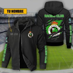 Racing Santander – Hoodie de sport Edición Especial con Nombre Personalizado