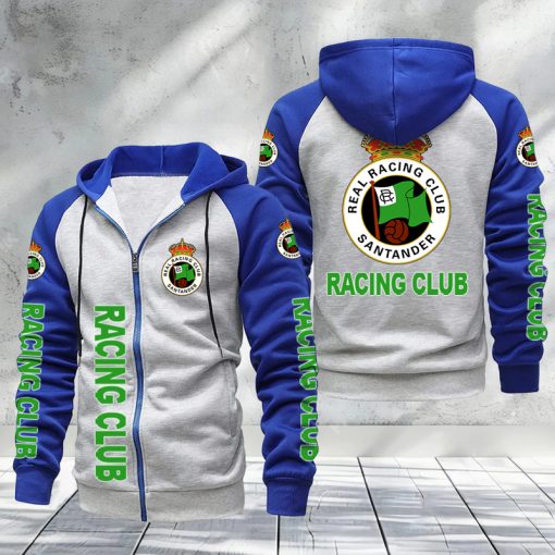 Racing Santander – Hoodie raglán zip Edición Especial