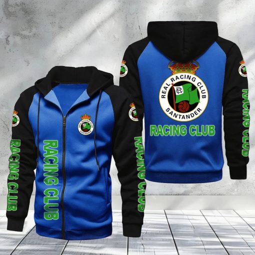 Racing Santander – Hoodie raglán zip Edición Especial