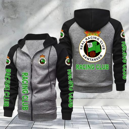 Racing Santander – Hoodie raglán zip Edición Especial