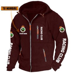 Racing Santander – Chaqueta con cremallera Edición Especial con Nombre Personalizado