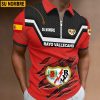 Rayo Vallecano – Polo con cremallera Edición Especial con Nombre Personalizado