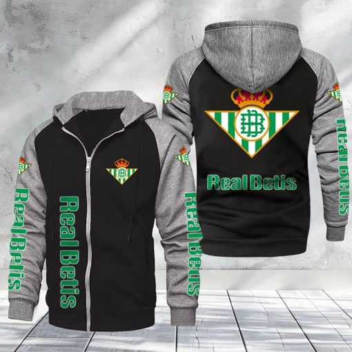 Real Betis – Hoodie raglán zip Edición Especial