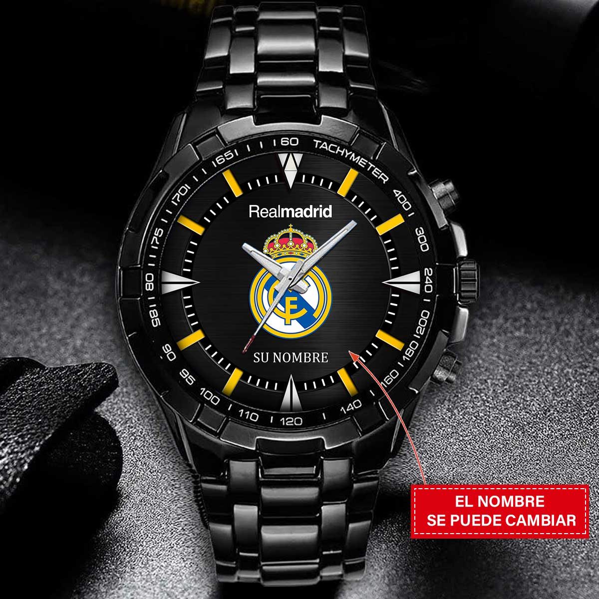 Real Madrid – Reloj Estelar – Edición para Fans (Hombre) con Nombre Personalizado Real Madrid – Reloj Estelar – Edición para Fans (Hombre) con Nombre Personalizado