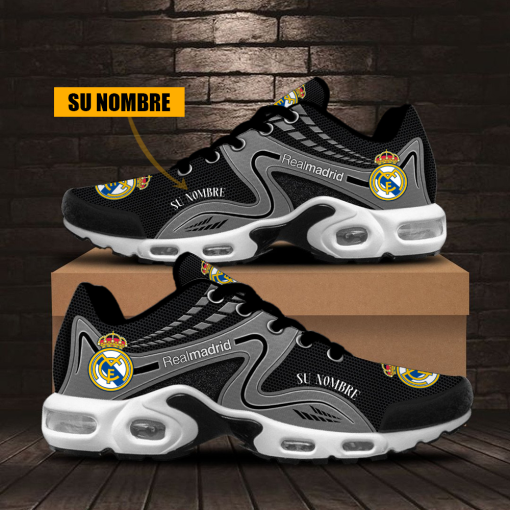 Real Madrid – Zapatillas Air Max Plus BW Edición Especial con Nombre Personalizado