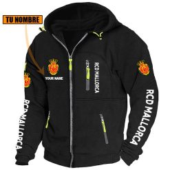 Real Mallorca – Chaqueta con cremallera Edición Especial con Nombre Personalizado