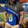 Real Oviedo – Polo con cremallera Nuevo estilo con Nombre Personalizado