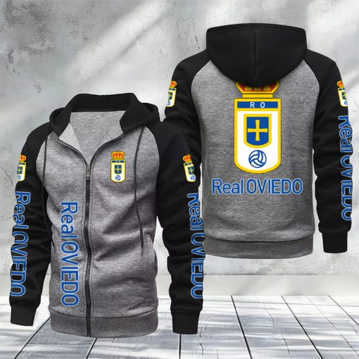 Real Oviedo – Hoodie raglán zip Edición Especial