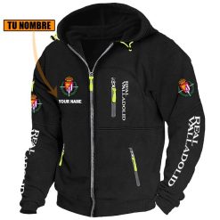 Real Valladolid – Chaqueta con cremallera Edición Especial con Nombre Personalizado