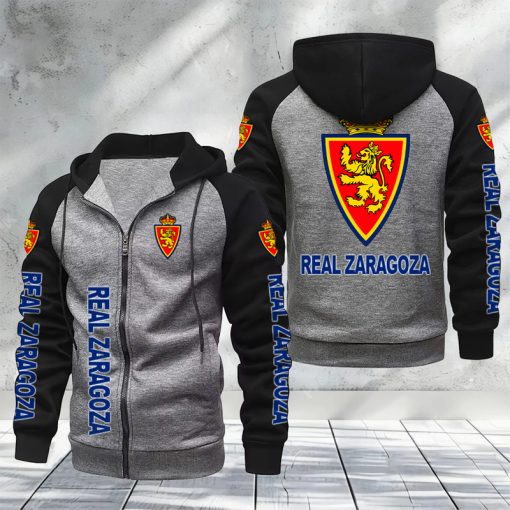 Real Zaragoza – Hoodie raglán zip Edición Especial