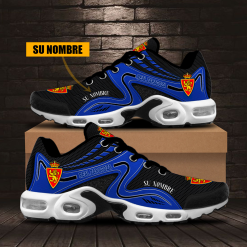 Real Zaragoza – Zapatillas Air Max Plus BW Edición Especial con Nombre Personalizado