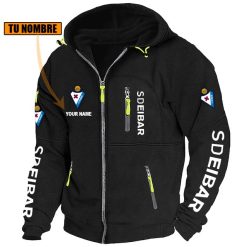 SD Eibar – Chaqueta con cremallera Edición Especial con Nombre Personalizado SD Eibar – Chaqueta con cremallera Edición Especial con Nombre Personalizado