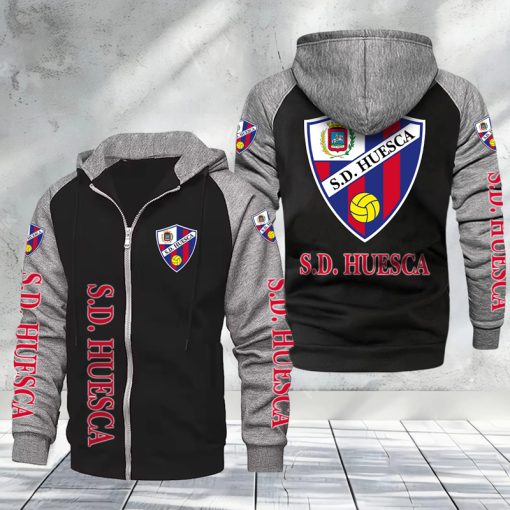 SD Huesca – Hoodie raglán zip Edición Especial