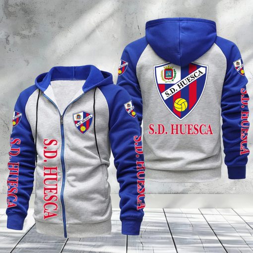 SD Huesca – Hoodie raglán zip Edición Especial