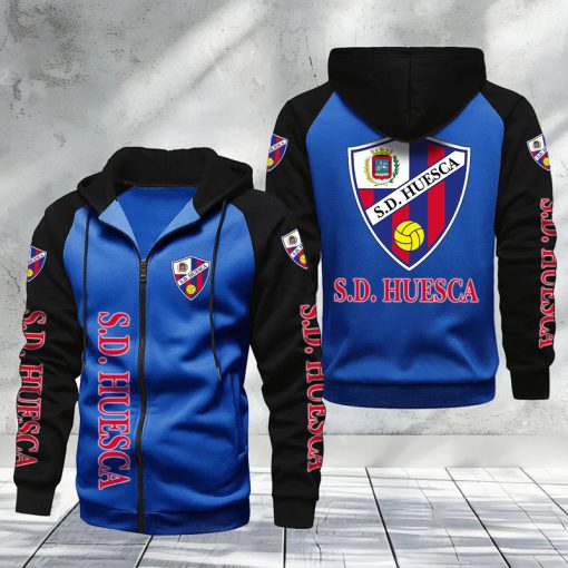 SD Huesca – Hoodie raglán zip Edición Especial