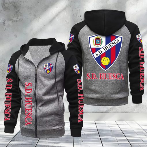 SD Huesca – Hoodie raglán zip Edición Especial