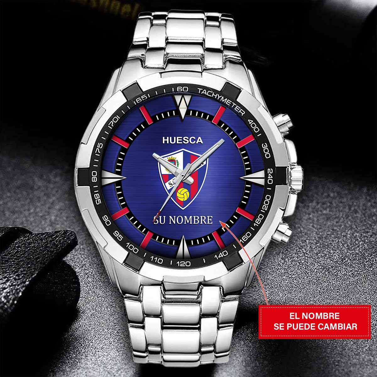 SD Huesca – Reloj Estelar – Edición para Fans (Hombre) con Nombre Personalizado SD Huesca – Reloj Estelar – Edición para Fans (Hombre) con Nombre Personalizado