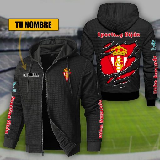 Sporting Gijon – Hoodie de sport Edición Especial con Nombre Personalizado