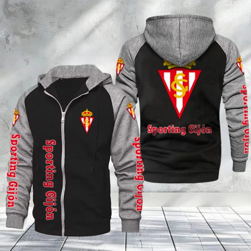 Sporting Gijon – Hoodie raglán zip Edición Especial