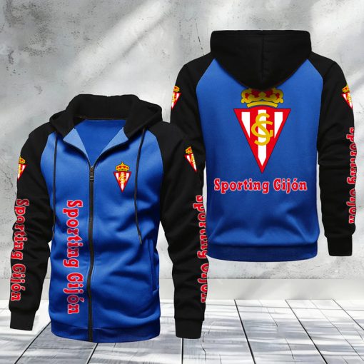 Sporting Gijon – Hoodie raglán zip Edición Especial