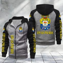 UD Las Palmas – Hoodie raglán zip Edición Especial