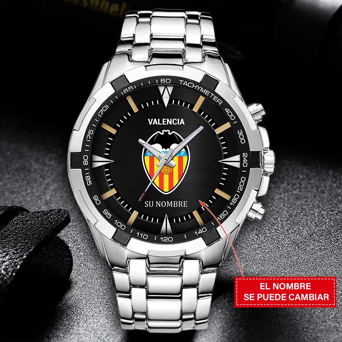 Valencia CF – Reloj Estelar – Edición para Fans (Hombre) con Nombre Personalizado Valencia CF – Reloj Estelar – Edición para Fans (Hombre) con Nombre Personalizado