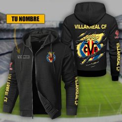 Villarreal CF – Hoodie de sport Edición Especial con Nombre Personalizado