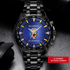 Villarreal CF – Reloj Estelar – Edición para Fans (Hombre) con Nombre Personalizado