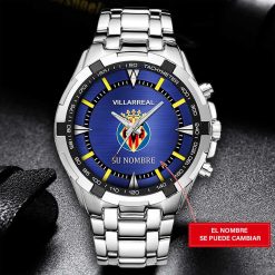 Villarreal CF – Reloj Estelar – Edición para Fans (Hombre) con Nombre Personalizado