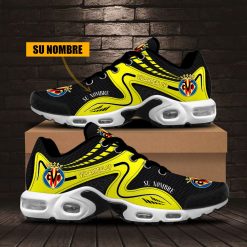 Villarreal CF – Zapatillas Air Max Plus BW Edición Especial con Nombre Personalizado