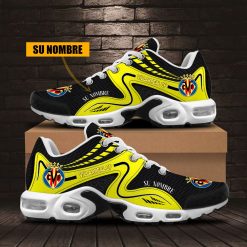 Villarreal CF – Zapatillas Air Max Plus BW Edición Especial con Nombre Personalizado