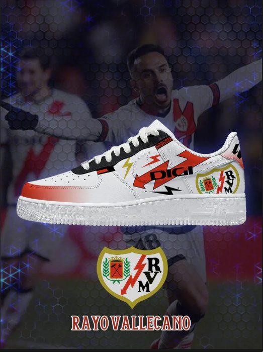 Rayo Vallecano – Zapatillas AF1 Edición Nueva Rayo Vallecano – Zapatillas AF1 Edición Nueva