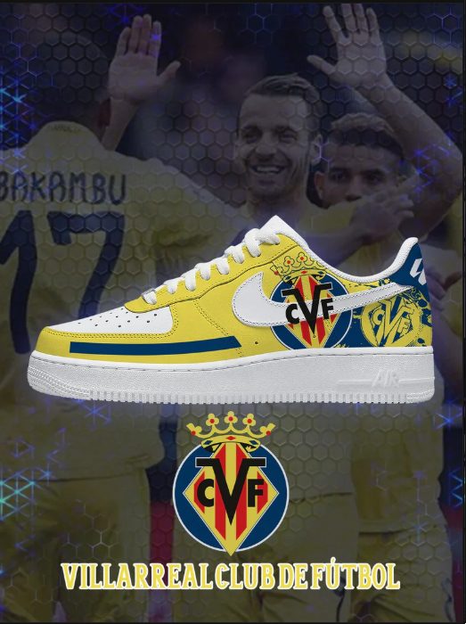 Villarreal CF – Zapatillas AF1 Edición Nueva Villarreal CF – Zapatillas AF1 Edición Nueva