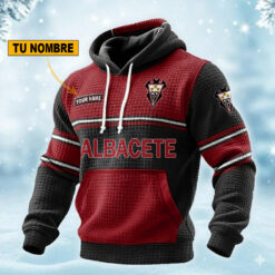 Albacete Balompié – Sudadera tipo hoodie Edición Especial con Nombre Personalizado