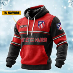 Atlético Madrid – Sudadera tipo hoodie Edición Especial con Nombre Personalizado