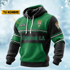 Córdoba CF – Sudadera tipo hoodie Edición Especial con Nombre Personalizado