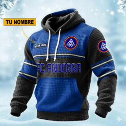 FC Andorra – Sudadera tipo hoodie Edición Especial con Nombre Personalizado